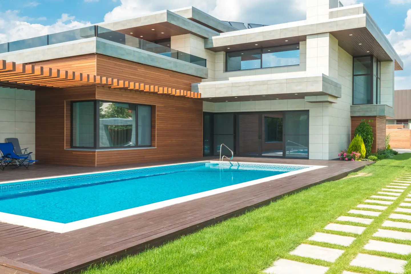 Swimming pool built in Chatham Valley, NSW